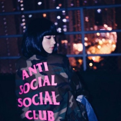 ASSC Anti Social Social Club Green Camo Jacket Shirt