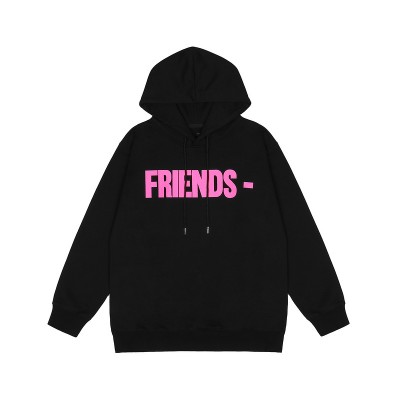 Vlone Pink Friends logo Hoodie