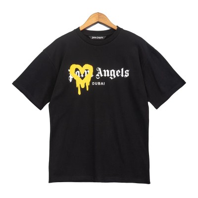 Palm Angels Sprayed Heart Tee T-shirt Multi Color