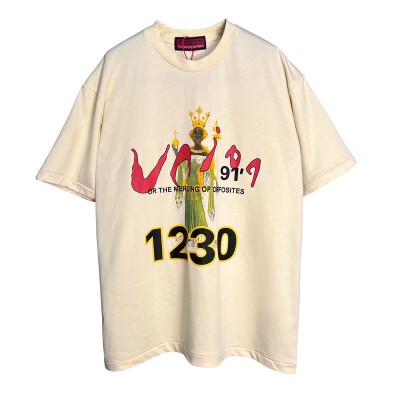 RRR123 T-Shirts Tee cream color