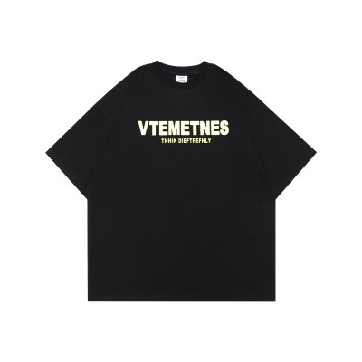 VETEMENTS fluorescence logo Tee T-shirt