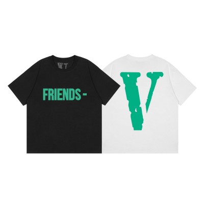 Vlone Green Logo FRIENDS T-Shirt