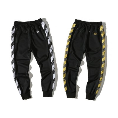 A+ Quality OFF-WHITE Do not enter Tape Jogger Track Pants