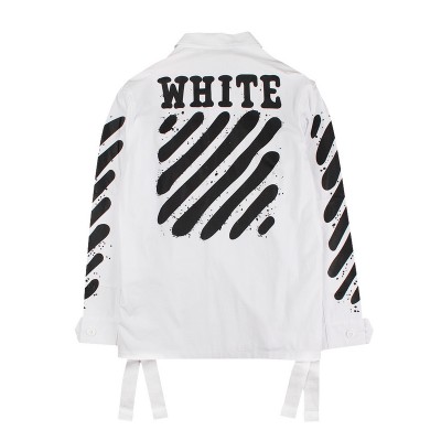 A+ Quality OFF-WHITE Spray Striped Jacket