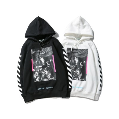 OFF-WHITE Caravaggio Printed Pullover Hoodie