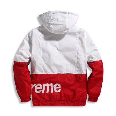 A+ Replica Supreme Sideline Side Logo Parka Hooded Jacket