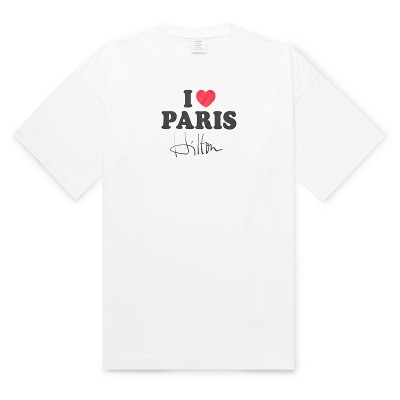 VETEMENTS Love Paris Tee