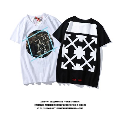 OFF-WHITE oil painting Arrows Tee