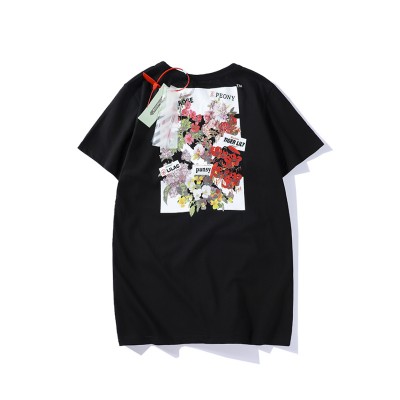 OFF-WHITE Pansy Flowers Tee