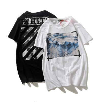 OFF-WHITE Wave painting Tee