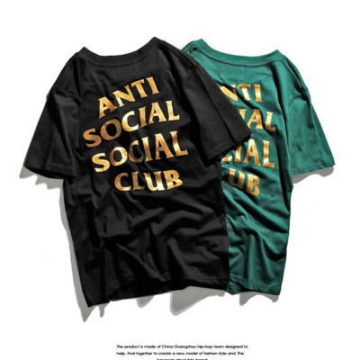 Anti Social Social Club Gold Logo Tee