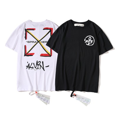 OFF-WHITE Spray Red Arrows Tee