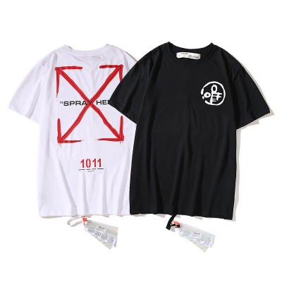 OFF-WHITE Spray Here Red Arrows Tee