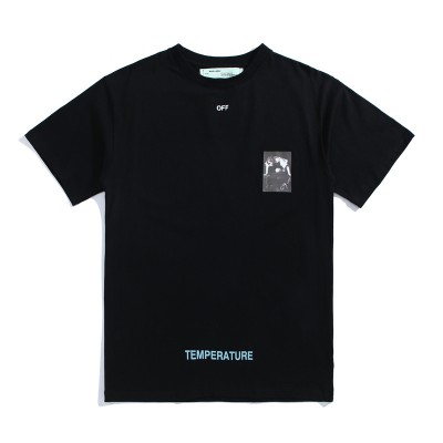 OFF-WHITE SS18 Painting Temperature Slim Tee T-shirt