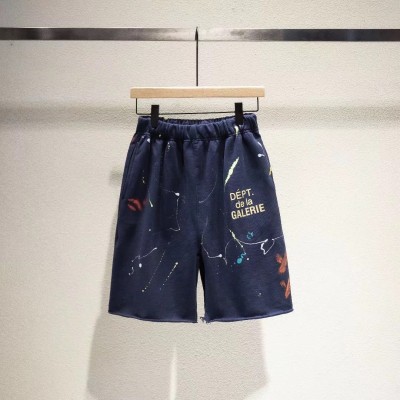 Gallery Dept. French logo splash-ink Shorts