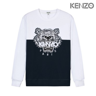 KENZO Embroidered Two Tone Tiger Sweatshirt