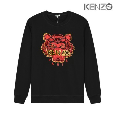 KENZO Embroidered Blood Tiger Sweatshirt Black