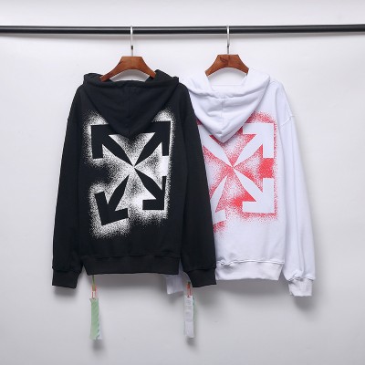 OFF-WHITE 2020SS Spray Arrows Pullover Hoodie