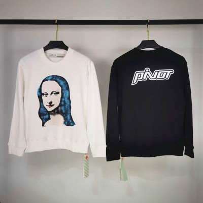 OFF-WHITE Mona Lisa Graphic Sweatshirt