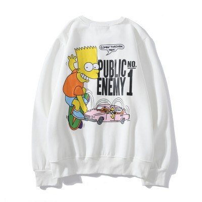 OFF-WHITE BART Public Enemy Sweatshirt