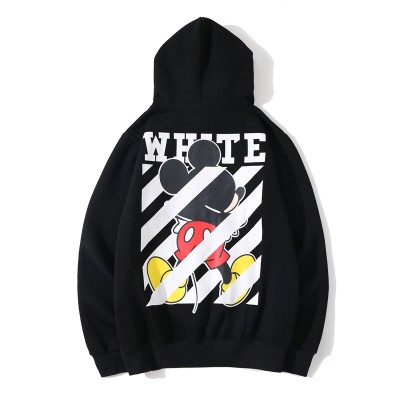 OFF-WHITE Donald Duck & Mickey Mouse Hoodie