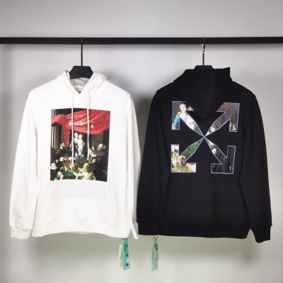 OFF-WHITE x Louvre oil painting Art Hoodie