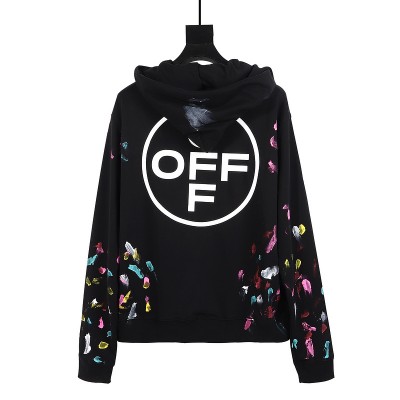 OFF-WHITE New York Color painting Hoodie