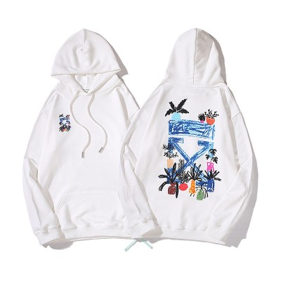 OFF-WHITE Crayon drawing Hoodie
