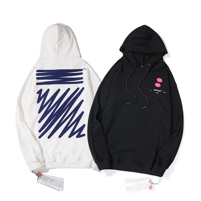 OFF-WHITE Stripes Line Pullover Hoodie
