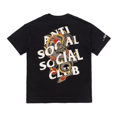 Anti Social Social Club Chinese Dragon Diamond T-shirt