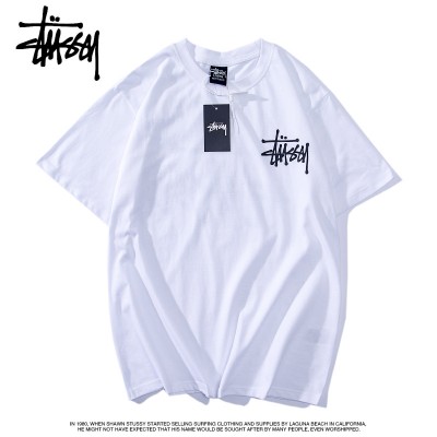 Stussy Solid color oversize Tee