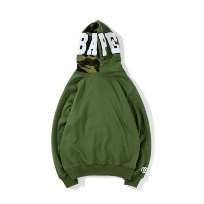 BAPE monkey logo Hooded Sweatshirt
