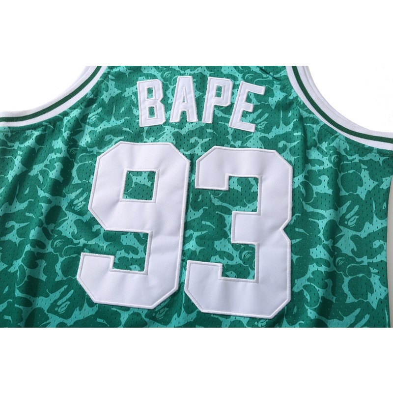 Bape x Mitchell & Ness NBA Basketball Jersey CELTICS