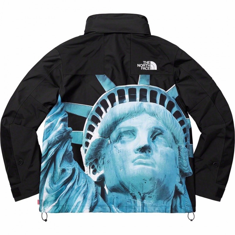 Supreme x The North Face Statue of Liberty Mountain Jacket Black