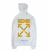 A+ Quality OFF-WHITE Fire tape Hoodie