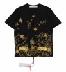OFF-WHITE Gold snowflake arrows Tee T-shirt